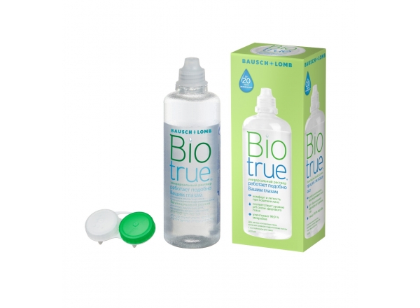 Раствор для всех типов контактных линз Biotrue 300ml