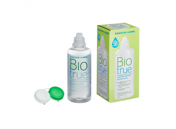 Раствор для всех типов контактных линз Biotrue 120ml