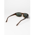 Солнцезащитные женские очки Ray Ban из полимера коричневого цвета