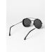 Солнцезащитные мужские очки Carrera из комбинированного материала черного цвета